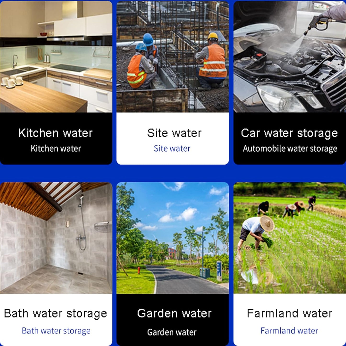 Water Storage Container with Spigot Hose, 52.8 Gallon Portable Water Tank Thick Water Dispenser Carrier Heavy Duty Water Bucket for Hiking Picnic Vehicle Outdoor Emergency(Size:25L/6.6Gal)