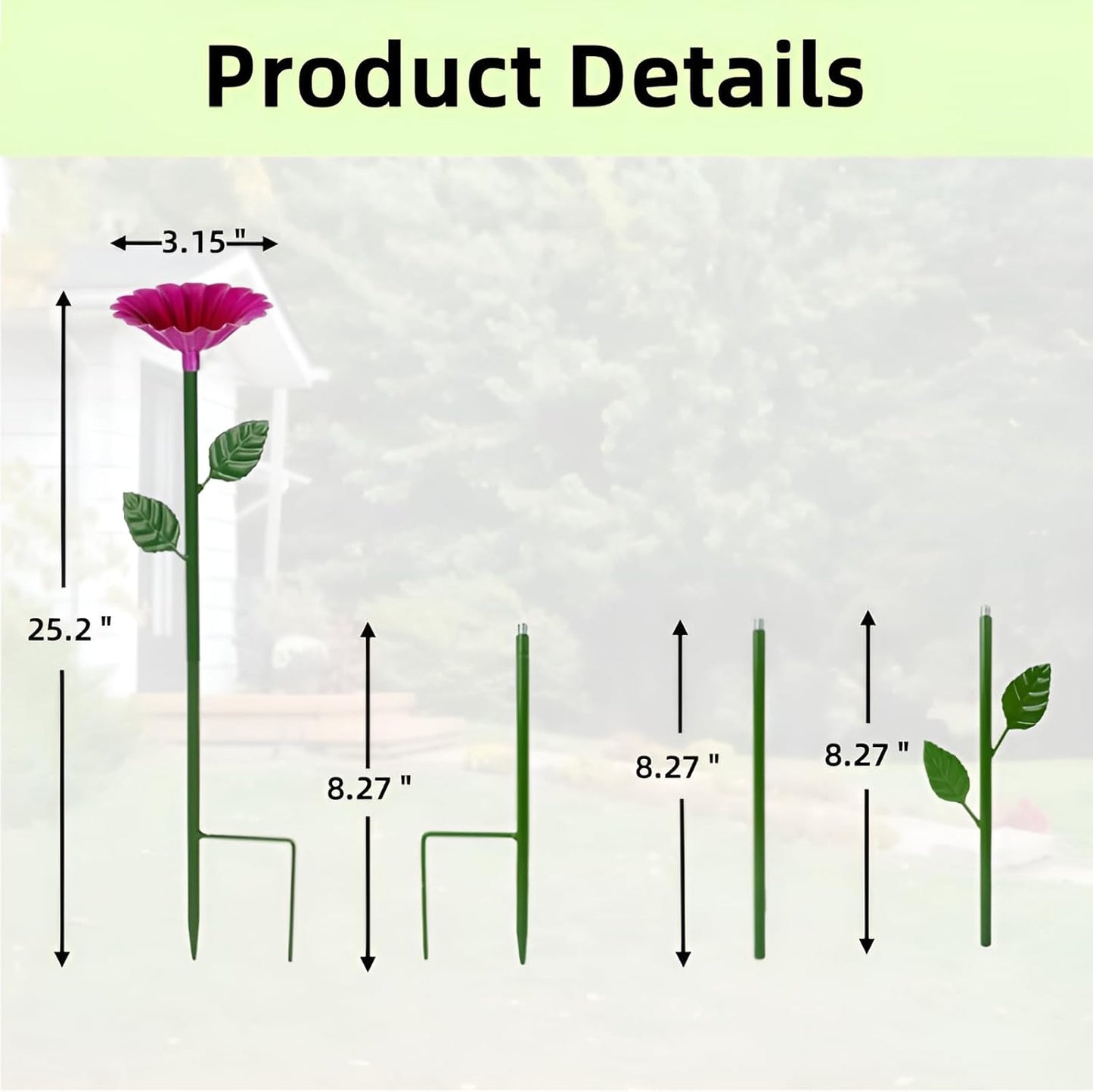 4 Pack Bee Watering Station Butterfly Water Feeder Cup with Flower Design Bee Bath Bowl Bird Bee Watering Cups for Outdoor Yard Garden Decor