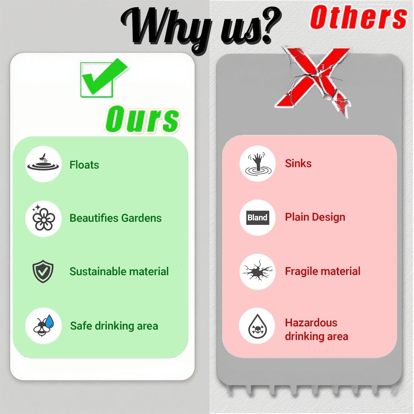 4 Pack Floating Bee Watering Station for Garden, Butterfly Feeder Bee Waterer Wildlife Baths Pollinator, Outdoor Pool & Garden Decor(Yellow Bee)