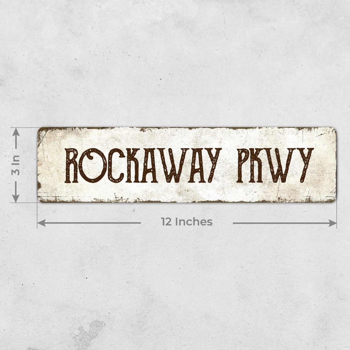 Rustic Custom Sign, Personalized Metal Signs, Gift for Him Men Dad, Man Cave, Indoor and Outdoor Use 3x12 Inches, ACM, Fade Resistant, Made in USA by Sigo Signs