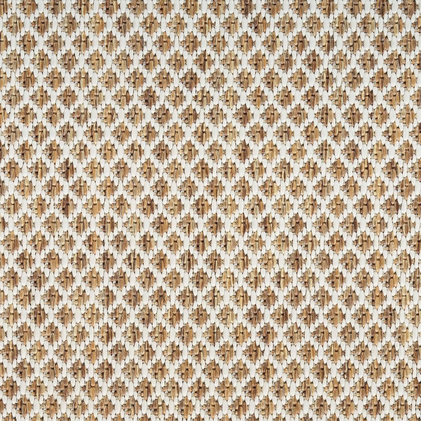 Nourison Home Courtyard Jute Ivory 2'2" x 8' Area Rug - Easy Clean, Non Shedding, Bed Room, Living Room, Dining Room, Kitchen (8' Runner)